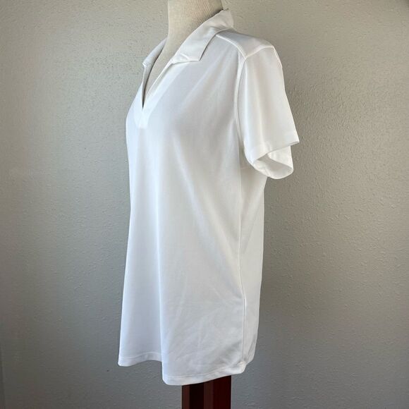 Port Authority Polo Shirts Two for One in Black And White Size XL EUC - Picture 3 of 14